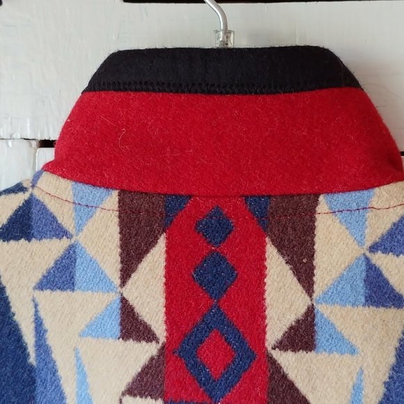 Native Jackets, etc. Reversible Rim Rock Sierra Pendleton Wool Vest - Picture 6 of 16